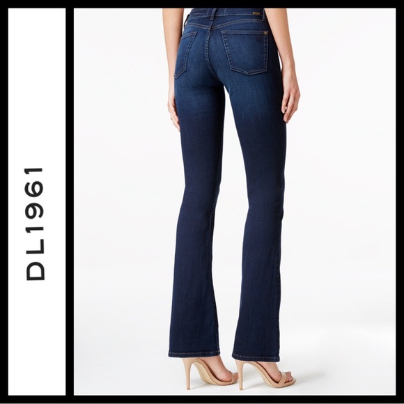DL1961 Bridget Instasculpt Mid-Rise Boot Jeans - Picture 5 of 10